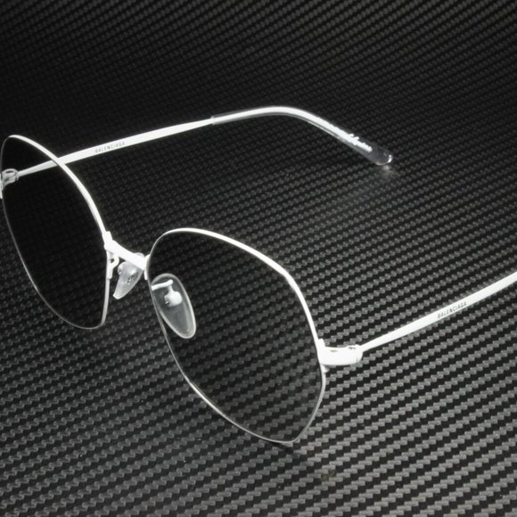 Balenciaga Unisex Shiny White and Grey Sunglasses! - Picture 1 of 4
